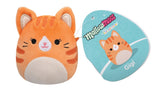 Gigi the Cat MallowMees by Squishmallows weighted plush with character tag