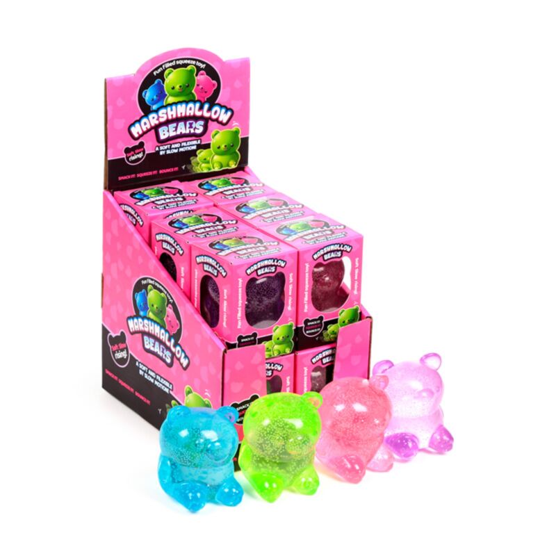 Maltose Squeezy Glow in the Dark Bear Stress Toy Squishy