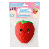 Squishy Strawberry Sand Filled Sensory Toy