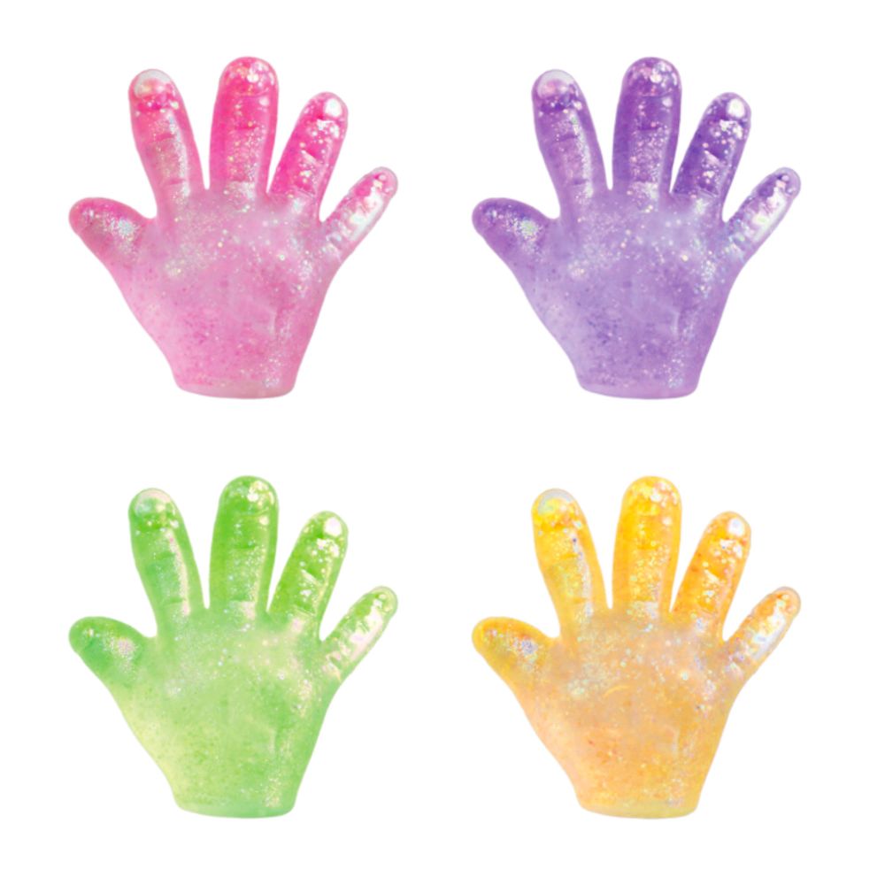 Keycraft Sparkly Squishy High Five Hand