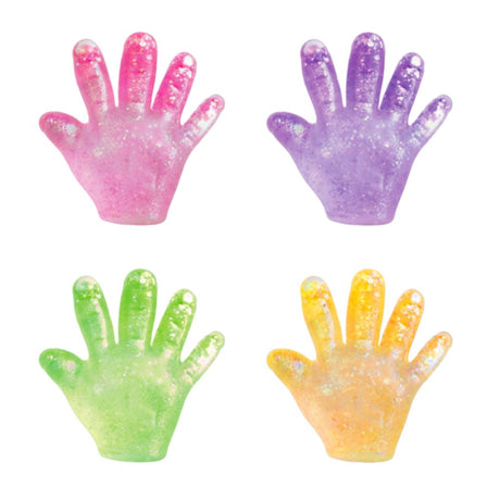 Keycraft Sparkly Squishy High Five Hand