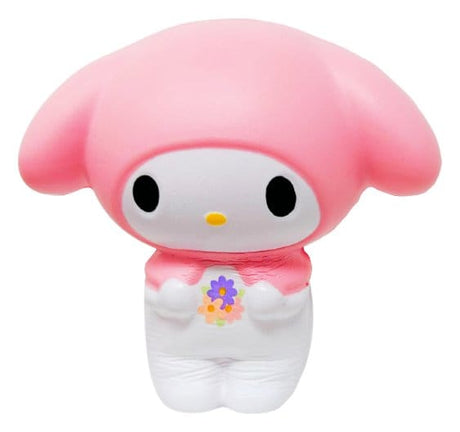 My Melody pink squishy toy, Sanrio sensory fidget toy, slow-rise collectible figure