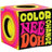 Yellow Nee Doh Colour Change squish ball in its retro-style neon gift box