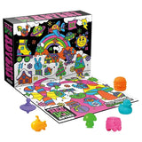 NeeDoh Advent Calendar box with colourful mini squishy toy figures scattered in front