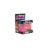 Pink NeeDoh Glitter and Glow Nice Cube sensory toy in its branded black box