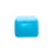 Blue Nee Doh Nice Cube Glow squish cube on white background