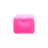 Pink Nee Doh Nice Cube Glow squish cube on white background