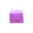 Purple Nee Doh Nice Cube Glow squish cube on white background