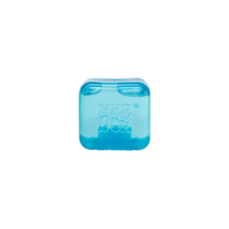 Blue NeeDoh Nice Ice Baby translucent squishy sensory cube