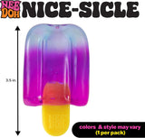 Nee Doh Nice-Sicle squishy popsicle fidget toy, purple blue ombre sensory toy