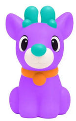 Nee Doh Squisher the Reindoh purple squishy reindeer sensory fidget toy
