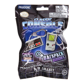 Paladone Nintendo Classic Console Backpack Buddies blind bag keyring packaging