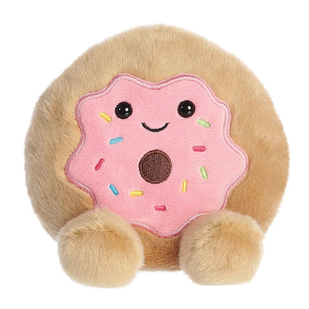 Aurora Palm Pals Claire Donut pink sprinkles plush soft toy collectible