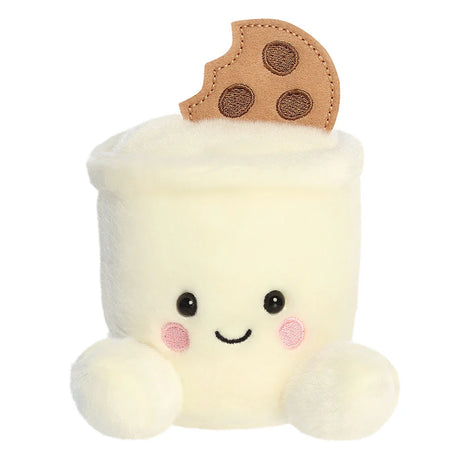 Aurora Palm Pals Duncan Milk and Cookies cream brown plush collectible