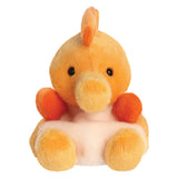 Palm Pals Felipe Seahorse mini plush with warm golden orange and peach tones and curled tail