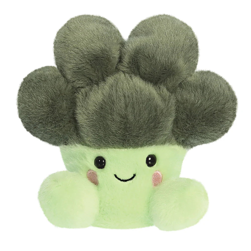 Aurora Palm Pals Luigi Broccoli dark green plush soft toy collectible
