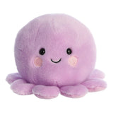 Palm Pals Oliver Octopus mini plush with soft purple body and eight rounded tentacles