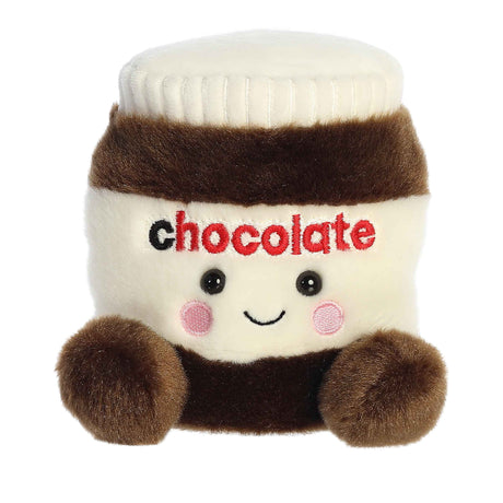 Aurora Palm Pals Silky Chocolate Spread brown white plush collectible