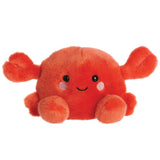 Palm Pals Snippy Crab mini plush with bright red body and raised claws