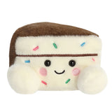 Aurora Palm Pals Sprinkles Cake Slice chocolate white plush collectible