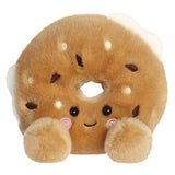 Aurora Palm Pals Tony Everything Bagel brown plush soft toy collectible