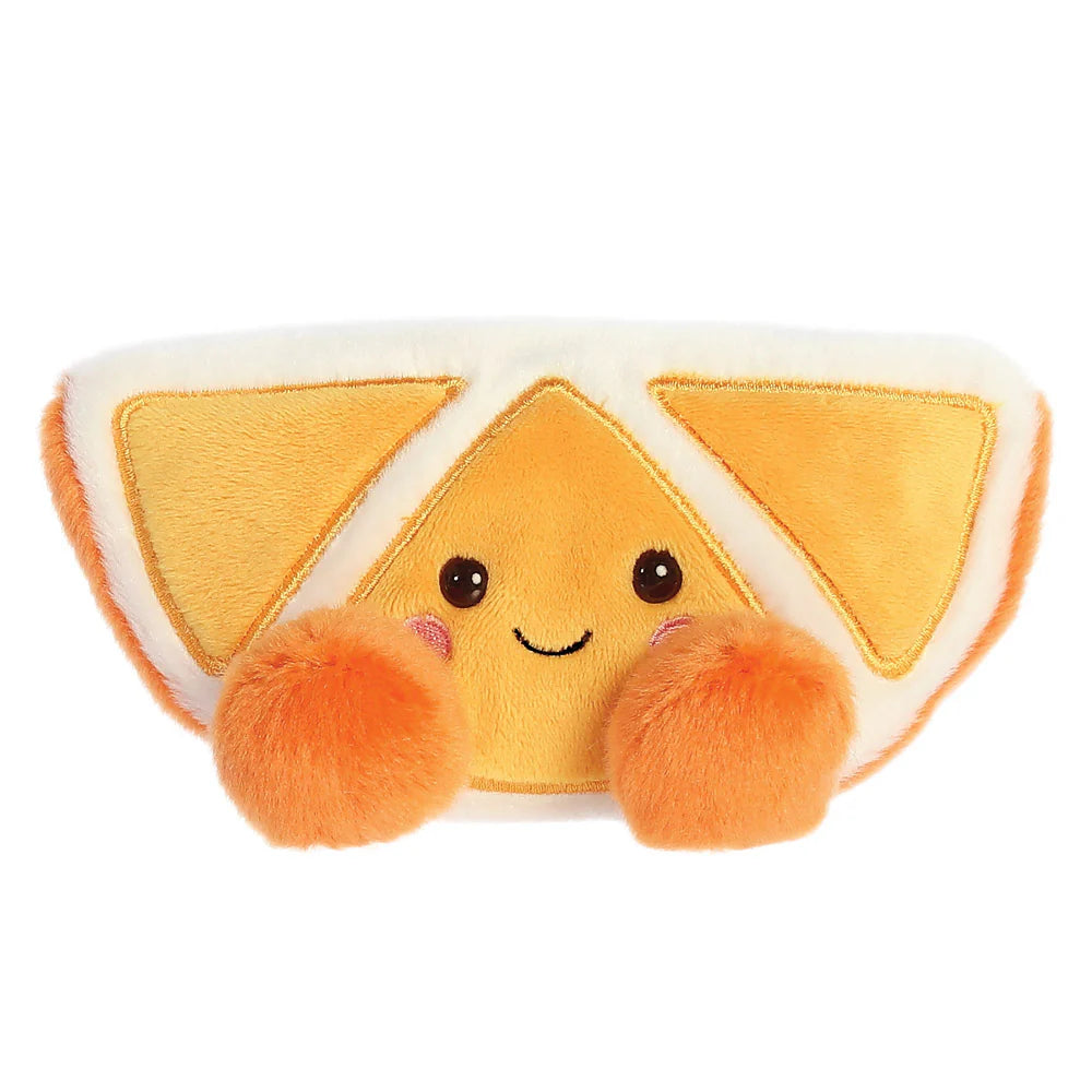 Aurora Palm Pals Tucker Mandarin orange slice plush soft toy collectible