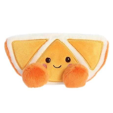 Aurora Palm Pals Tucker Mandarin orange slice plush soft toy collectible
