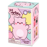 Pembe the Pink Cat Collectible Mates squishy figure blind box, pink sensory fidget toy