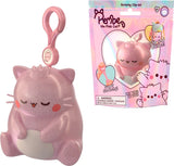 Pembe the Pink Cat stretchy clip-on toy, glitter pink sensory fidget toy with packaging