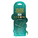 Green packaging of a crocodile-shaped toy with text and branding on a white background
