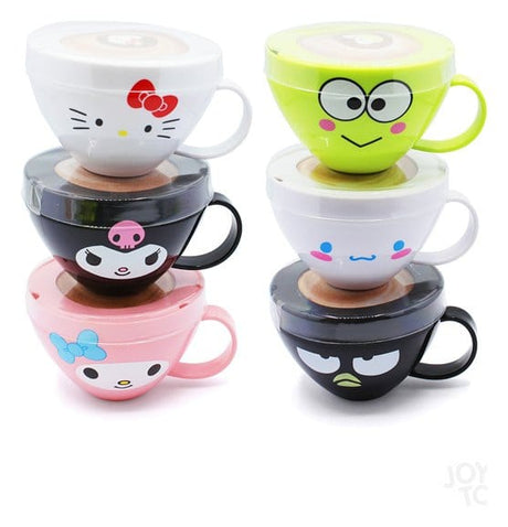 Sanrio surprise teacups, six character designs, squishy fidget toy collectible