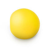 Yellow Scrunchems Colour Change Squish Ball sensory stress toy before being squeezed