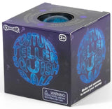 Scrunchems Fortune Teller Squish Ball magic 8 ball squishy fidget toy in purple box packaging
