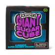 Scrunchems Giant Sugar Cube pink and blue packaging, giant squishy fidget toy