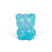 Blue Scrunchems Kind Heart Squish Bear with confetti fill on a white background