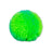 Green and blue ombre gradient Scrunchems Sensory Sugar Ball puffer toy on a white background