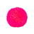 Pink and red ombre gradient Scrunchems Sensory Sugar Ball puffer toy on a white background