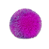 Purple and blue ombre gradient Scrunchems Sensory Sugar Ball puffer toy on a white background