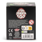 Back of Scrunchems Sugar Dragon Egg packaging showing safety warning and product information