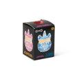 Front of Scrunchems Sugar Unicorn black box showing product name, unicorn illustrations and warning label
