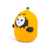 Scrunchems Switch N Squeeze Ghost orange pumpkin design, side view