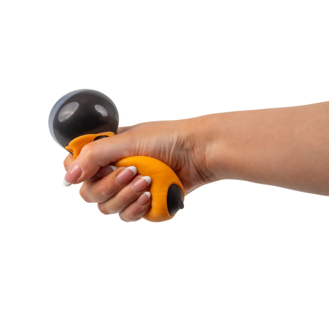 Scrunchems Switch N Squeeze Ghost orange pumpkin — ghost head pops out on squeeze