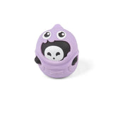 Scrunchems Switch N Squeeze Ghost purple reaper design, front view