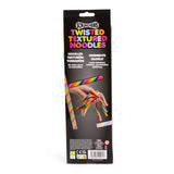 Back of Scrunchems Twisted Textured Noodles box showing product details and safety information