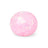 Pink iridescent glitter Scrunchems Sparkly Squish Ball on white background