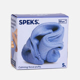 Twilight purple Speks Blur focus putty packaging box, calming sensory fidget toy