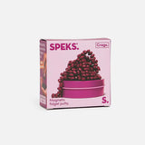 Speks Crags Iris small magnetic fidget putty packaging, sensory desk toy