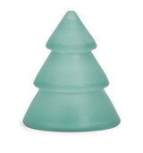 Frosted mint green Speks Gump Christmas tree memory gel squishy, a soft sensory fidget toy