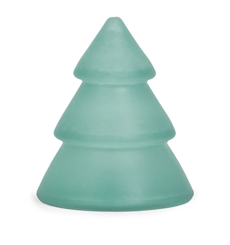 Frosted mint green Speks Gump Christmas tree memory gel squishy, a soft sensory fidget toy