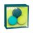 Speks Odds Green Dots silicone fidget magnet set, teal and lime packaging